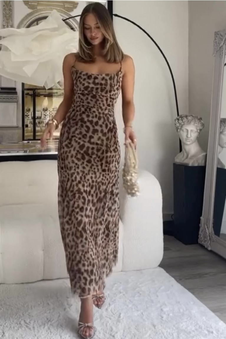 Φόρεμα animal print 
