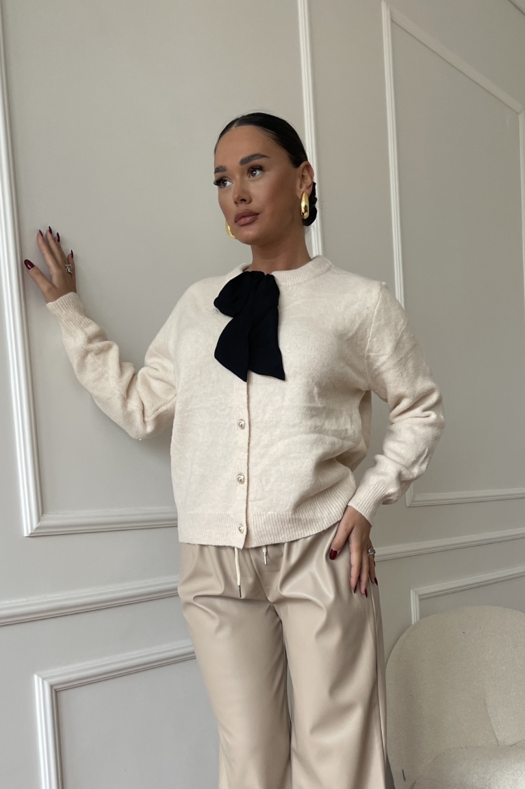 Προϊόν: Ζακέτα Με Κουμπιά & Δέσιμο - Μπεζ Ζακέτα Με Κουμπιά & Δέσιμο - Μπεζ