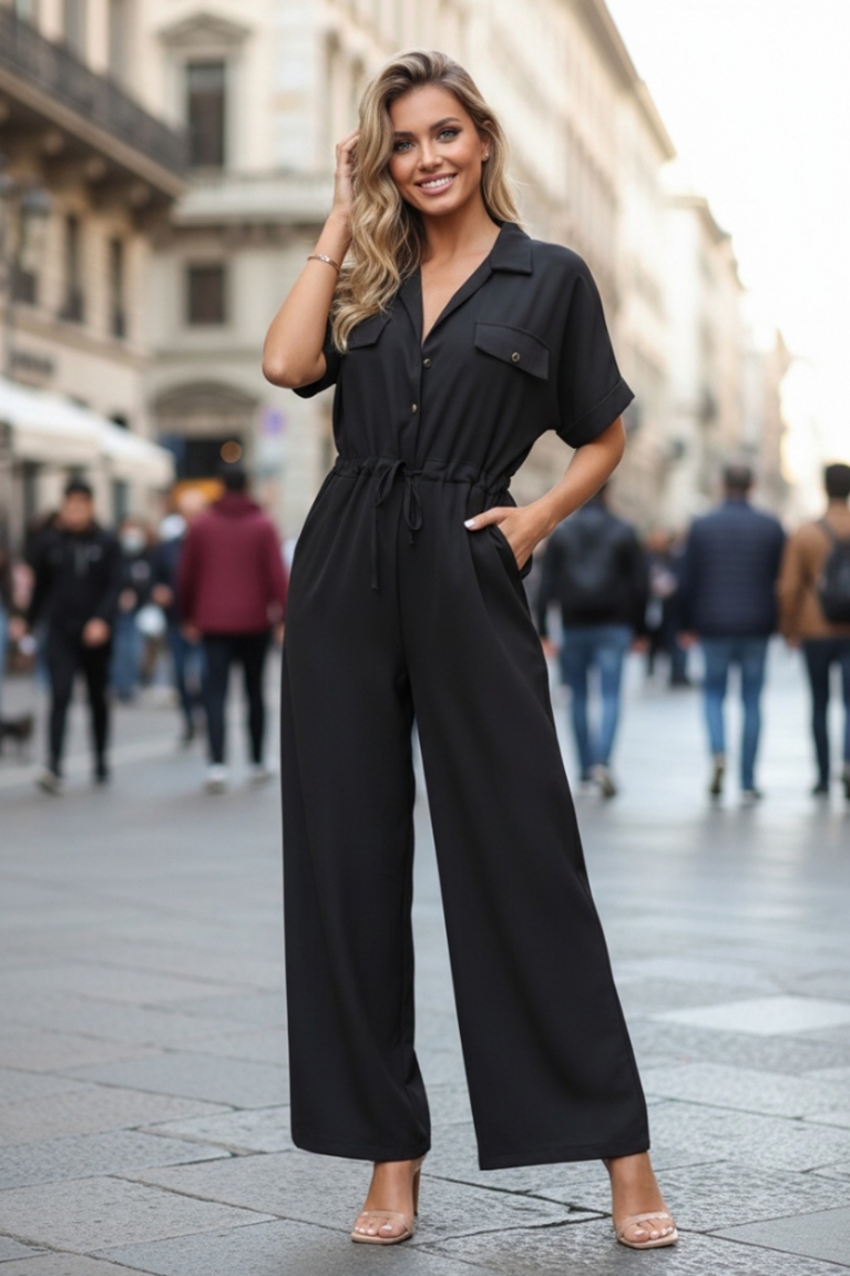 Προϊόν: Ολόσωμη Φόρμα με Δεσιμο - Μαύρο Ολόσωμη Φόρμα με Δεσιμο - Μαύρο