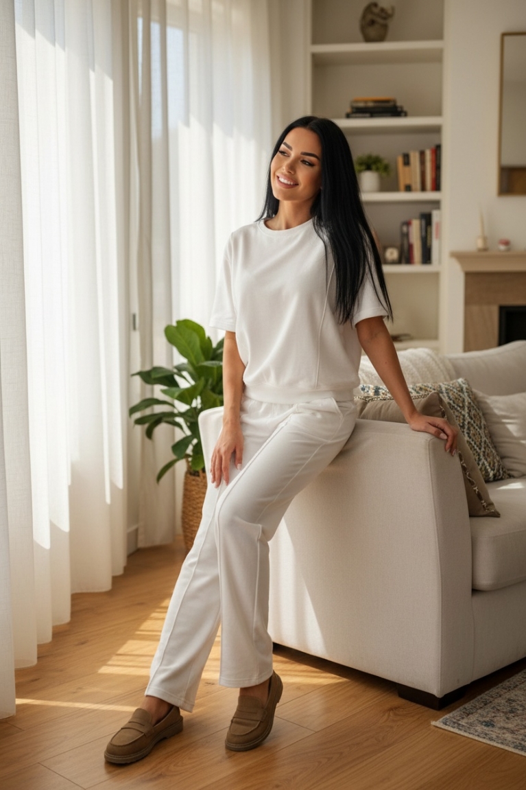 Σετ Φόρμας - Λευκό